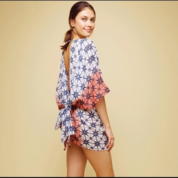 NWT roberta roller rabbit slate beach shrug - Picture 5 of 10